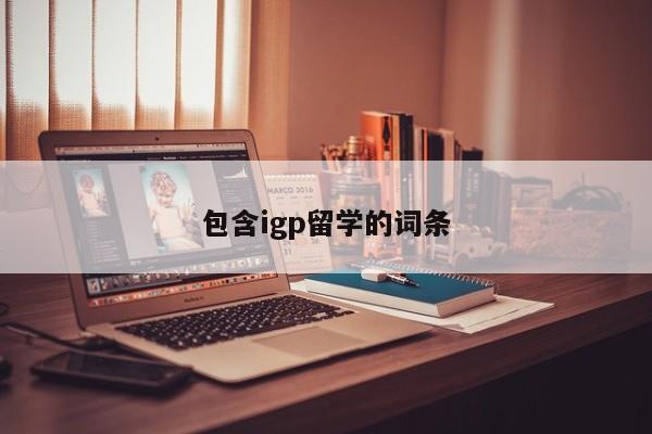 包含igp留学的词条