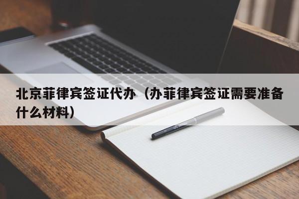 北京菲律宾签证代办（办菲律宾签证需要准备什么材料）
