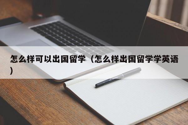 怎么样可以出国留学（怎么样出国留学学英语）