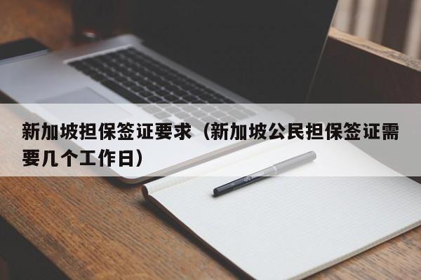 新加坡担保签证要求（新加坡公民担保签证需要几个工作日）