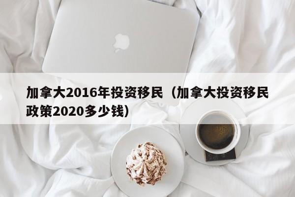 加拿大2016年投资移民（加拿大投资移民政策2020多少钱）