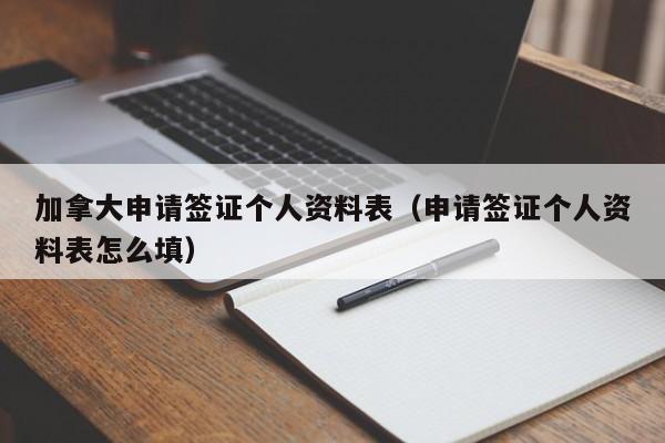 加拿大申请签证个人资料表（申请签证个人资料表怎么填）