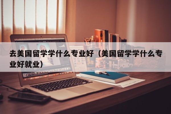 去美国留学学什么专业好（美国留学学什么专业好就业）
