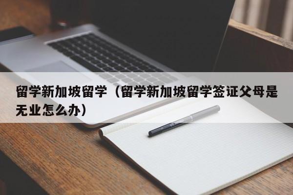 留学新加坡留学（留学新加坡留学签证父母是无业怎么办）